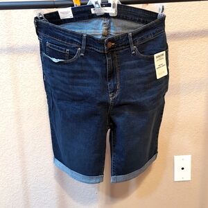 NWT Levi Denim Bermuda Shorts